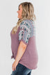 Hold Me Closer Top- Dusty Purple