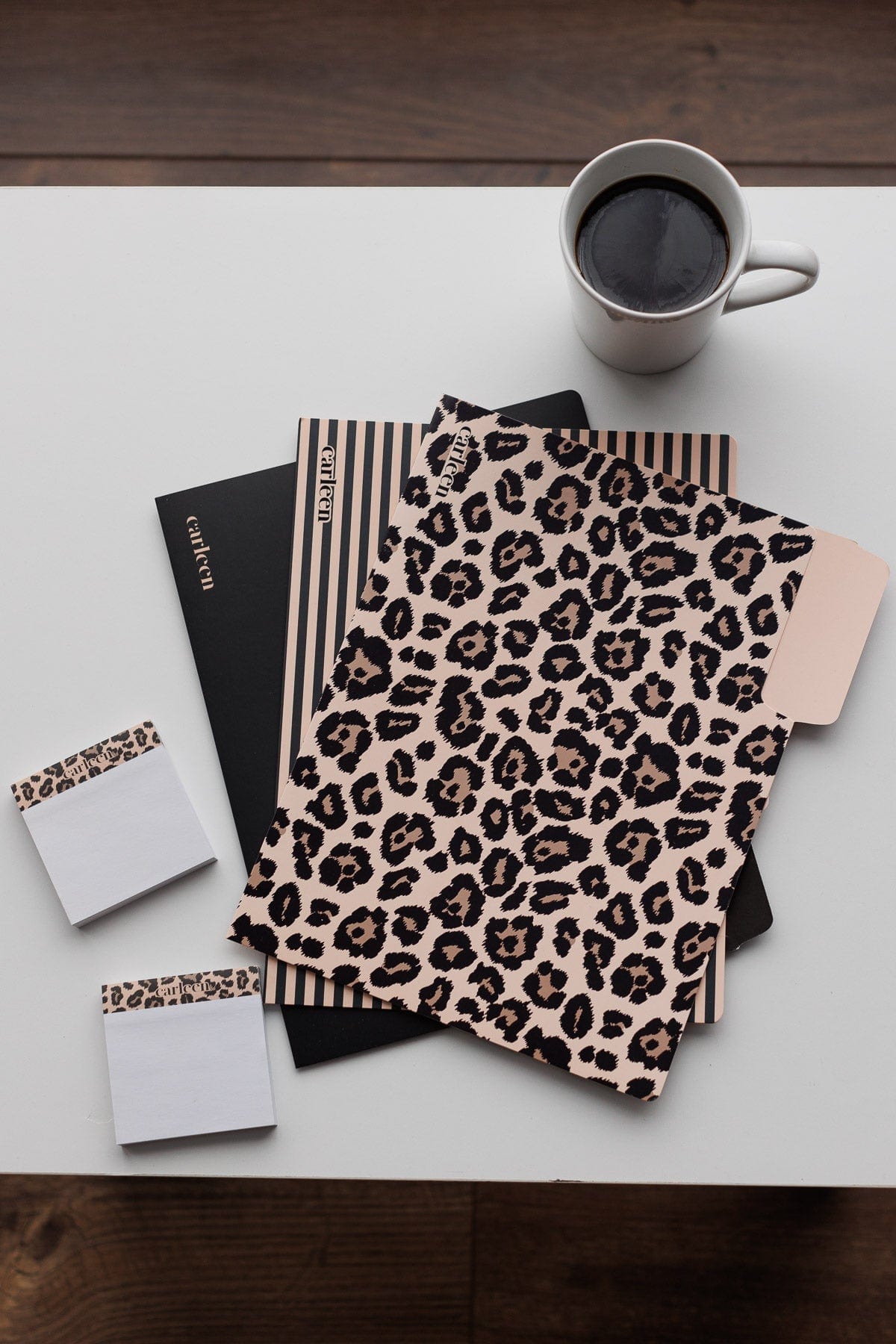 3-Pack File Folder Set - Leopard Print