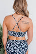 Dear Beach Triangle Bikini Top- Leopard