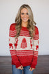 Red Moose Sweater