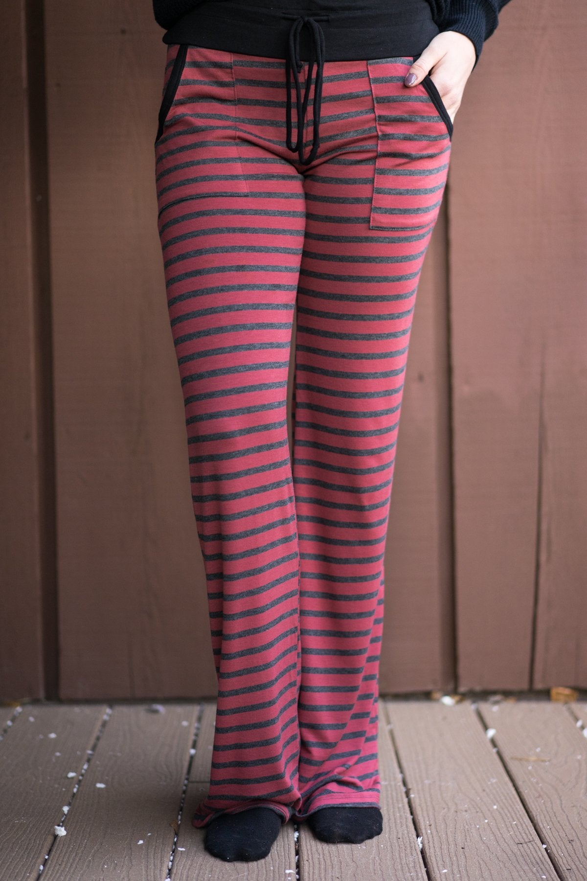 My Favorite Striped Lounge Pants