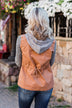 Lightweight Hooded Jacket- Camel