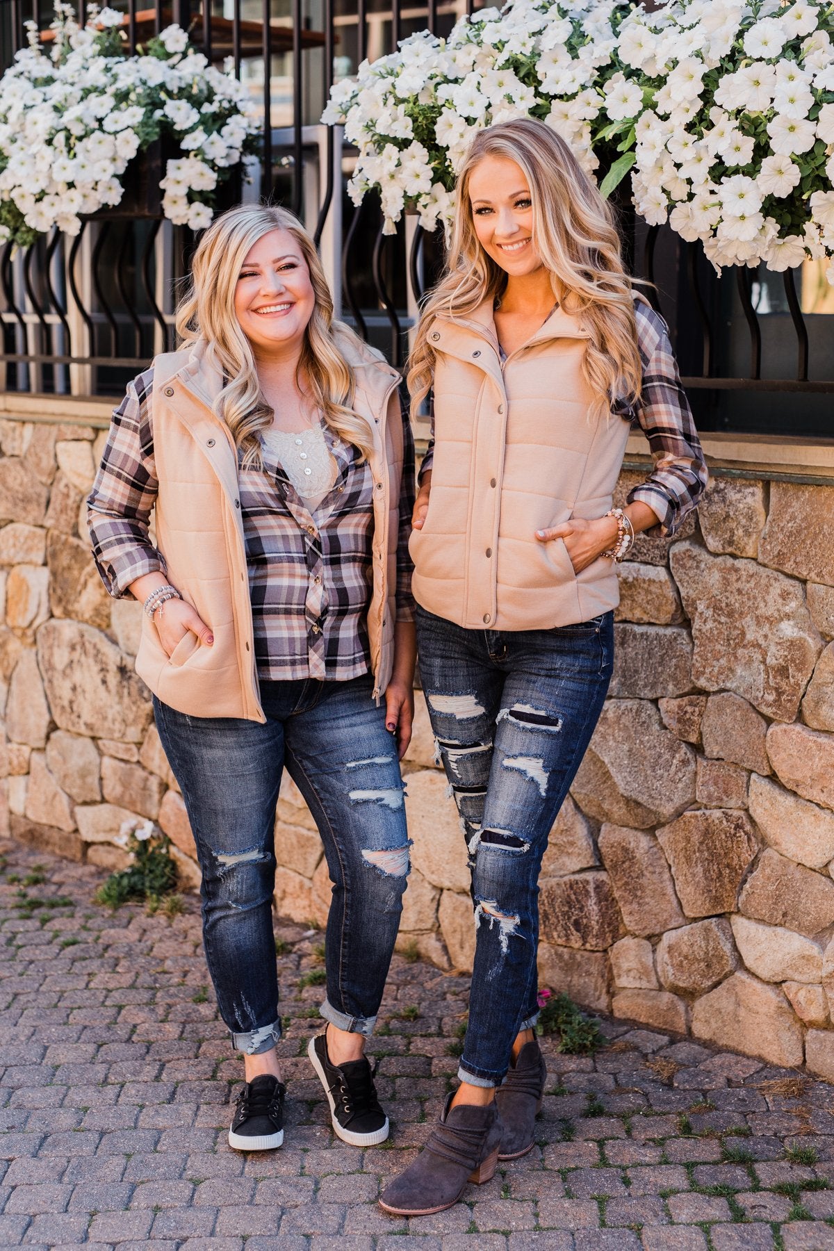 The Perfect Puffer Vest- Khaki