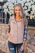 The Perfect Puffer Vest- Khaki