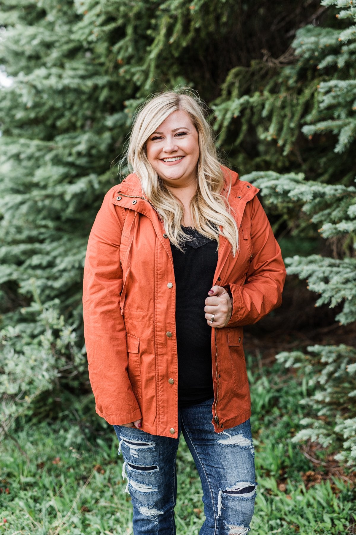 Rust utility jacket hot sale