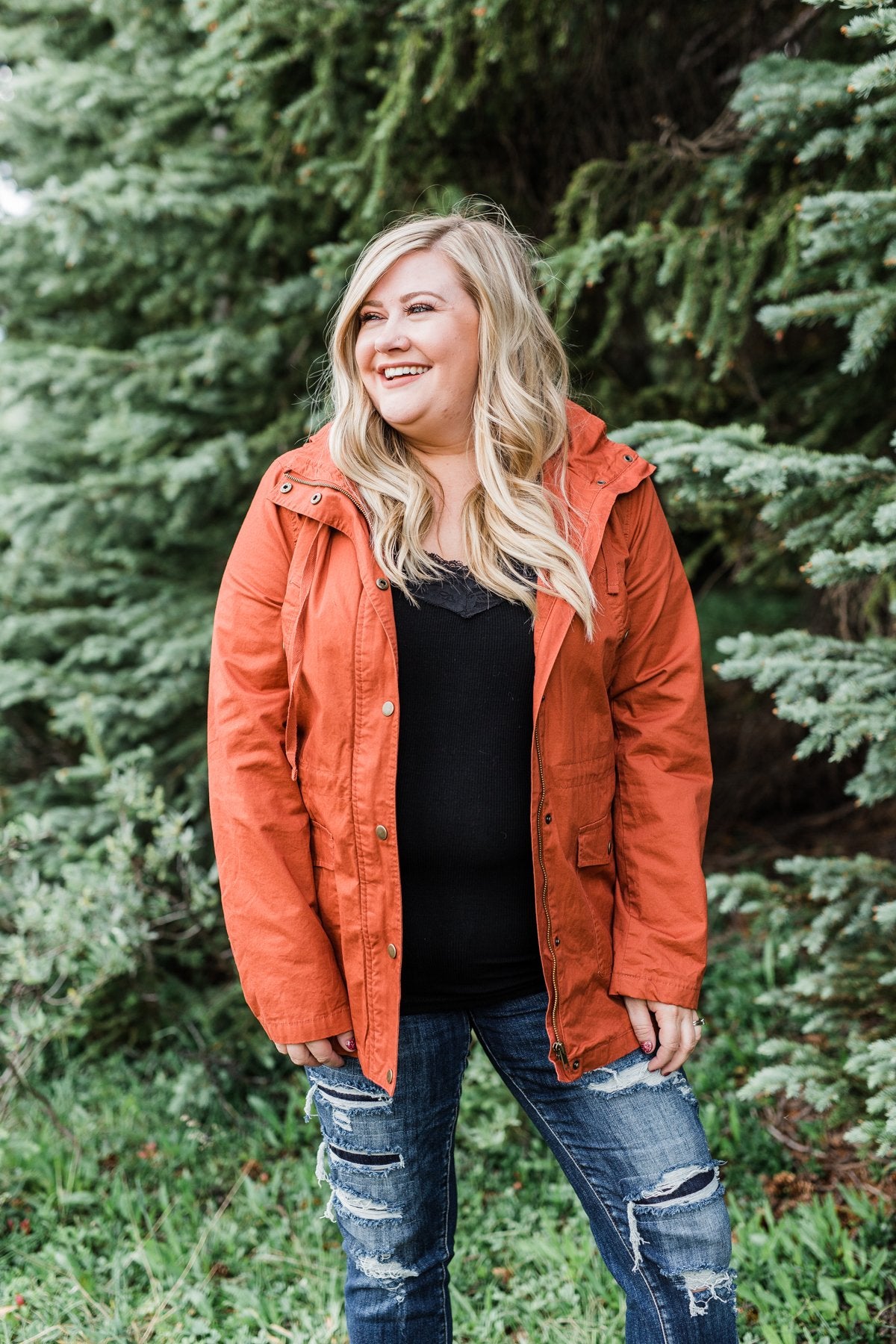 Rust utility jacket hotsell