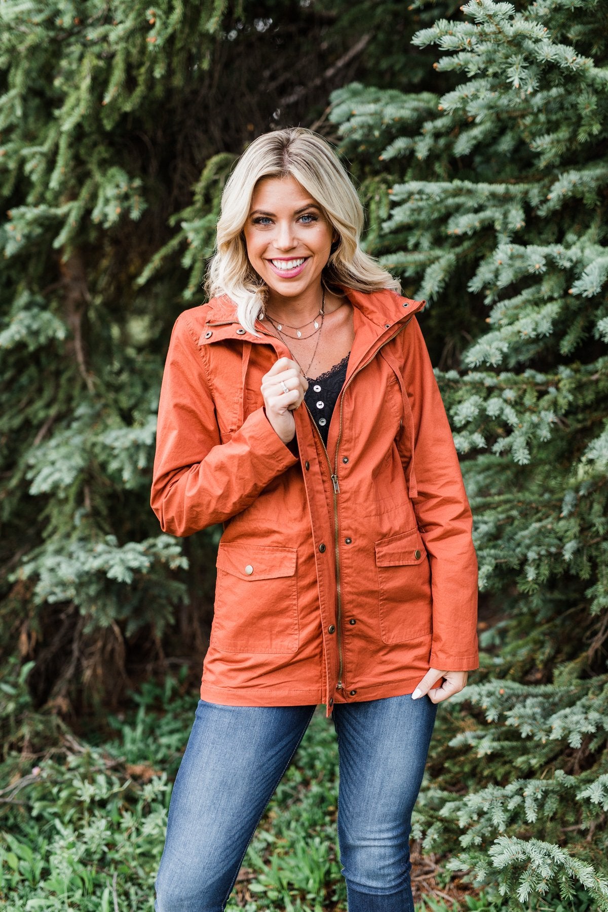 Rust utility hotsell jacket