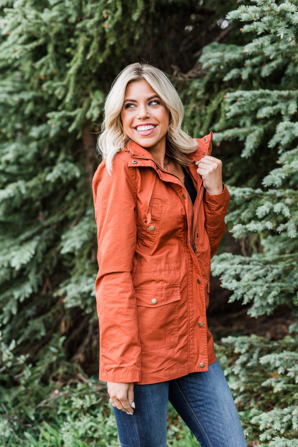 Rust utility jacket hot sale