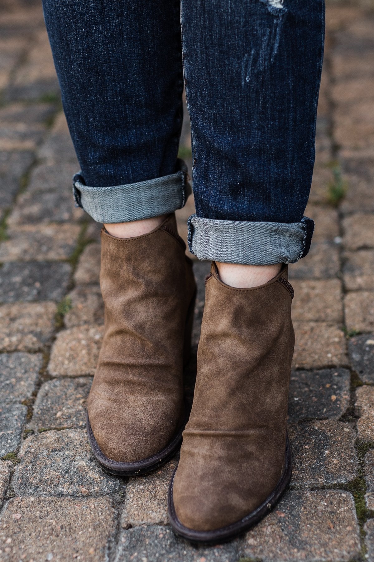 Blowfish Liberty Booties- Taupe