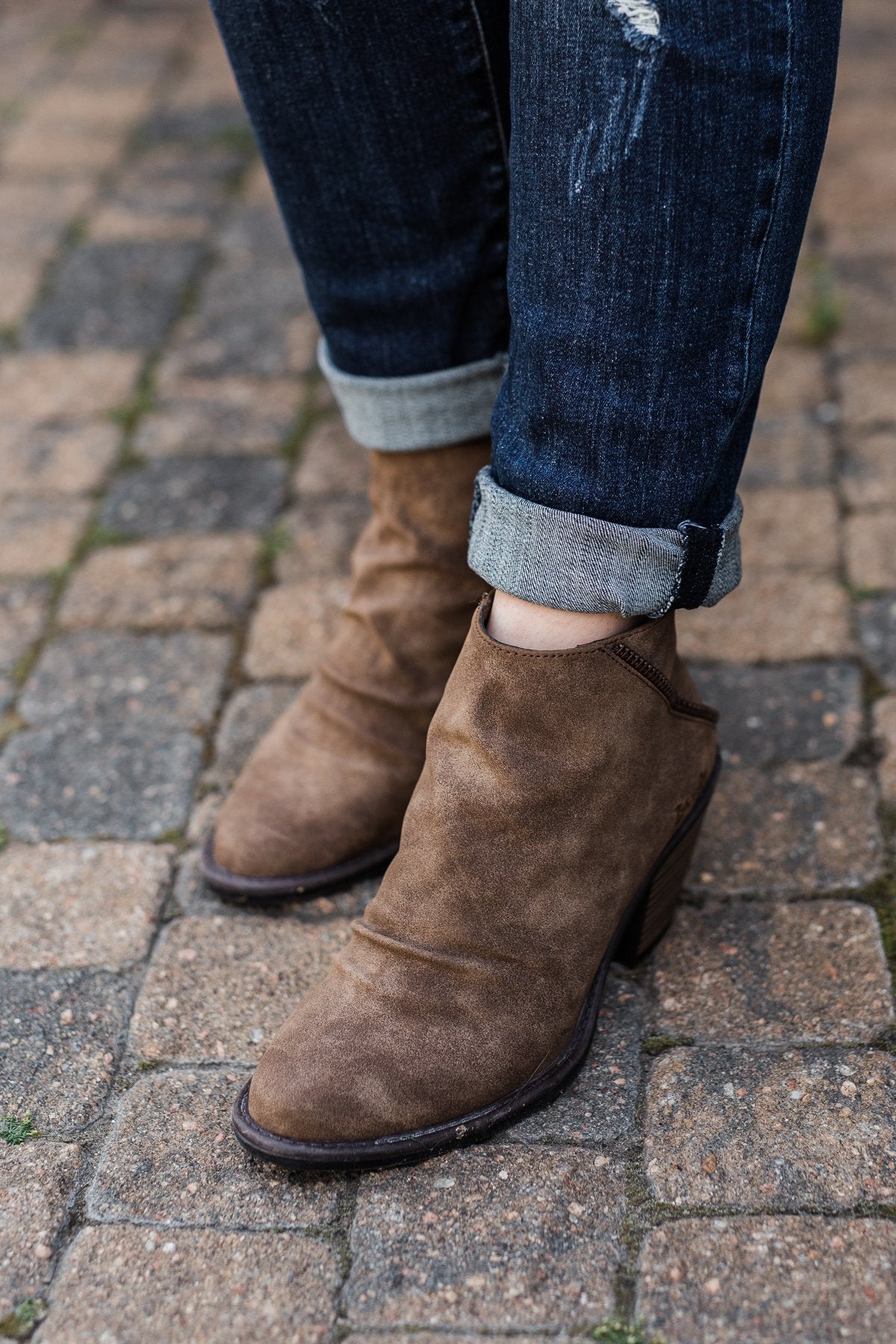 Blowfish Liberty Booties- Taupe