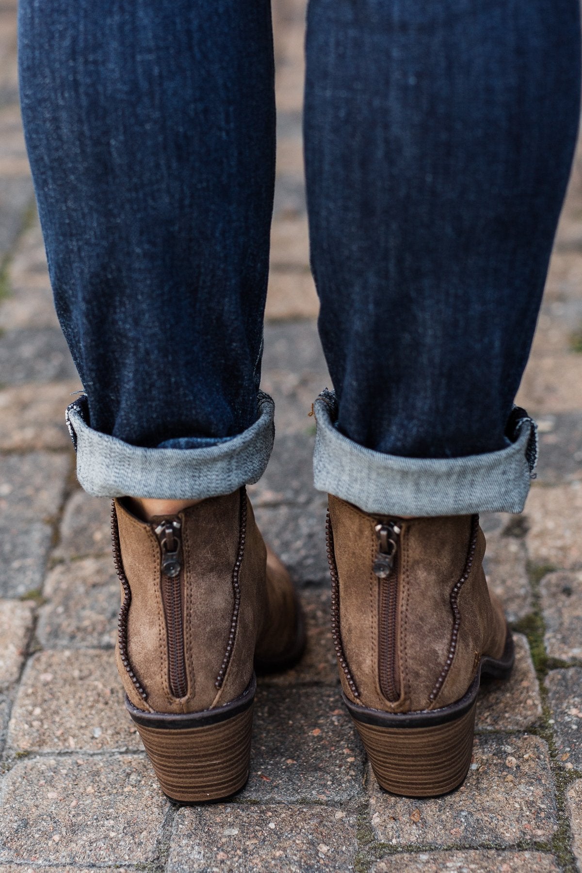 Blowfish Liberty Booties- Taupe