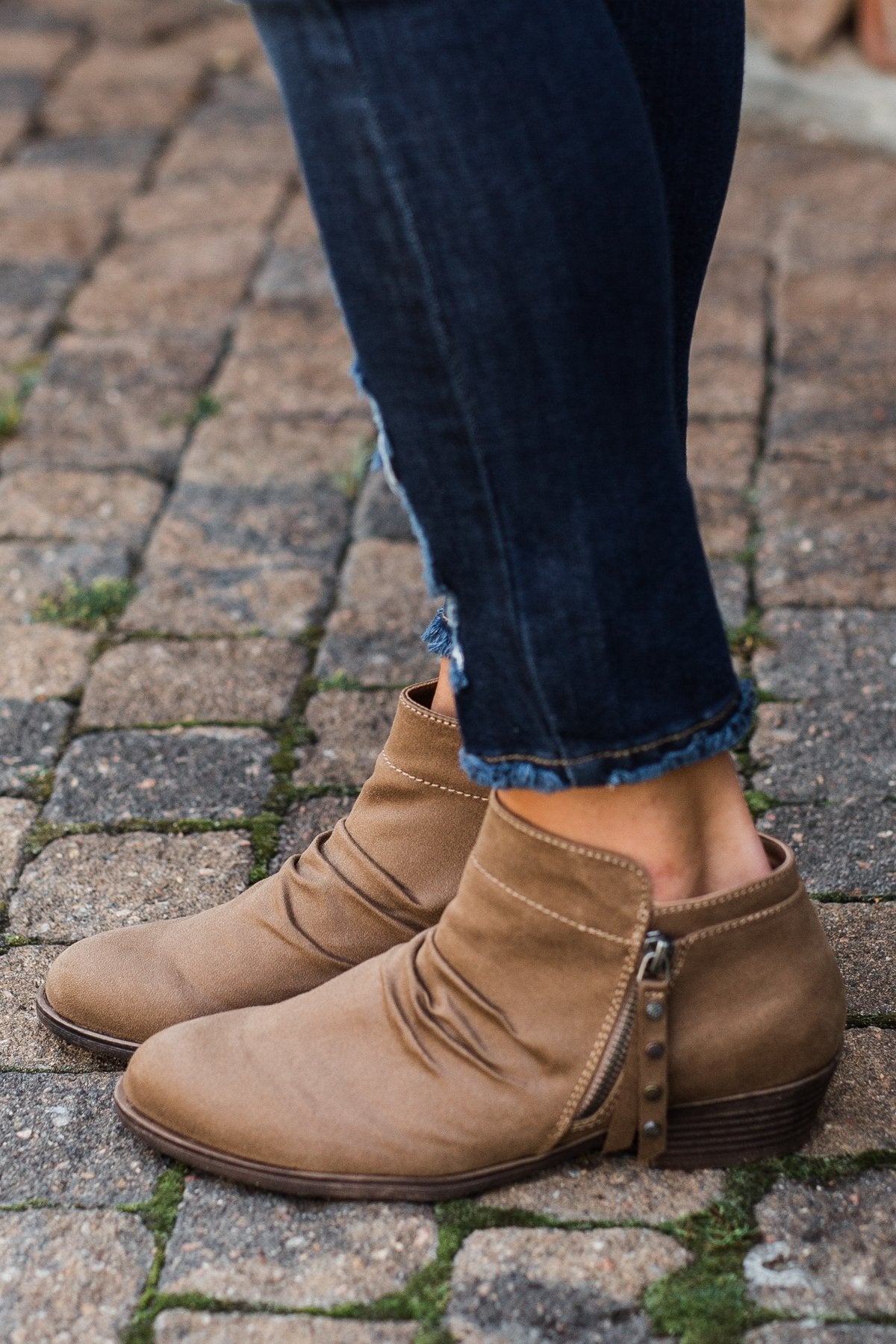 Rampage Wallace Booties- Taupe
