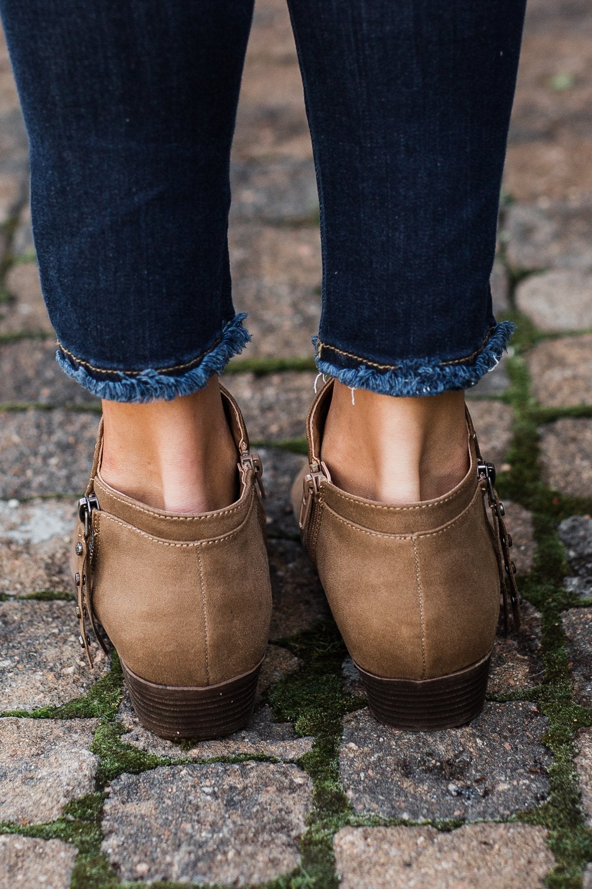 Rampage Wallace Booties- Taupe