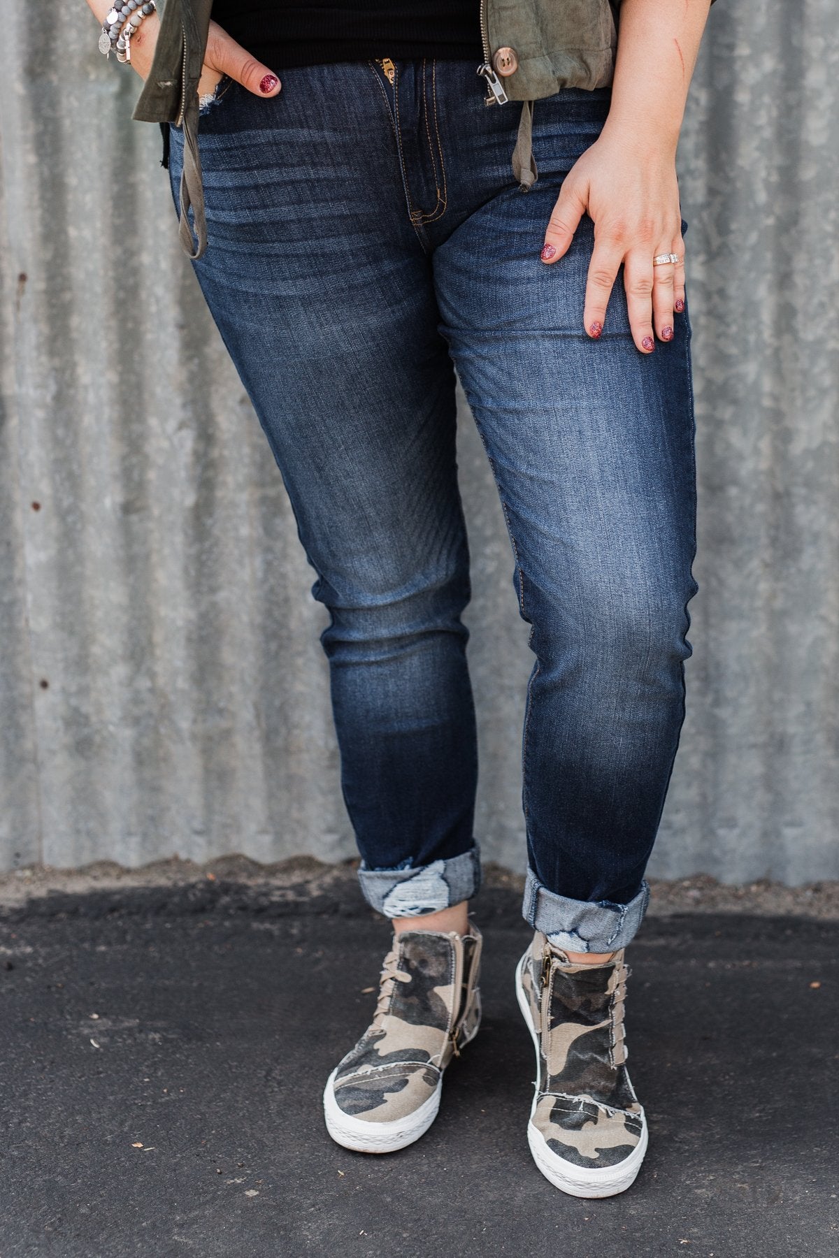 KanCan Skinny Jeans- Holly Dark Wash
