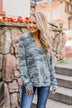 Cozy On The Couch Hoodie- Camo