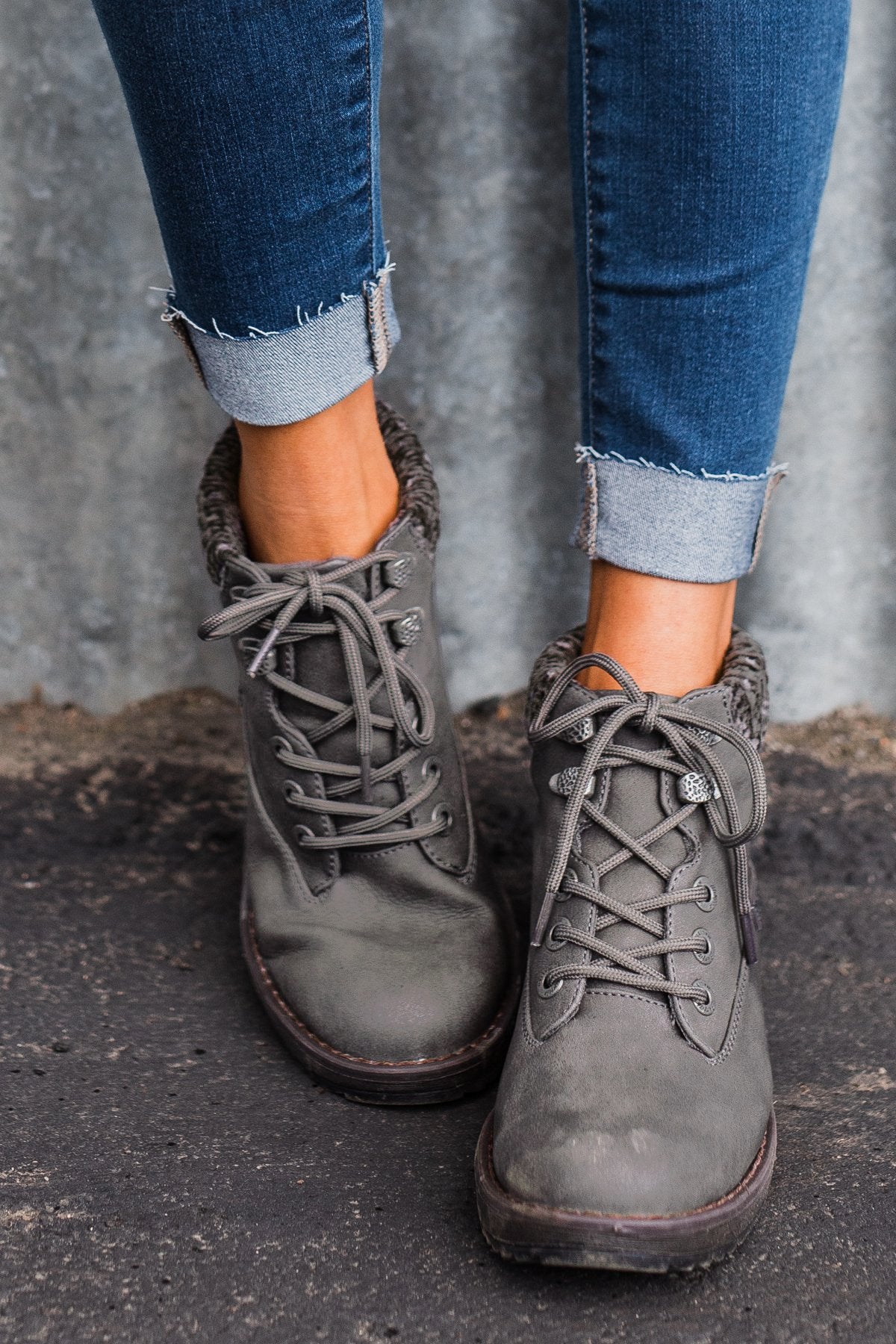 Blowfish Comet Booties Grey
