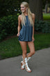 Dark Blue Tank Top