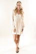 Now or Never Cream Dress