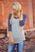 Collar Full of Color Top ~ Burgundy