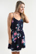 Show Me The Way Purple Floral Dress