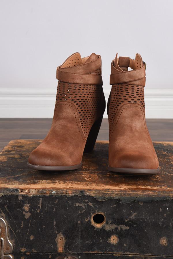 Macy Booties ~ Tan