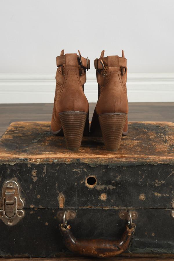 Macy Booties ~ Tan