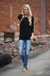 America's Sweetheart Lace Top ~ Black