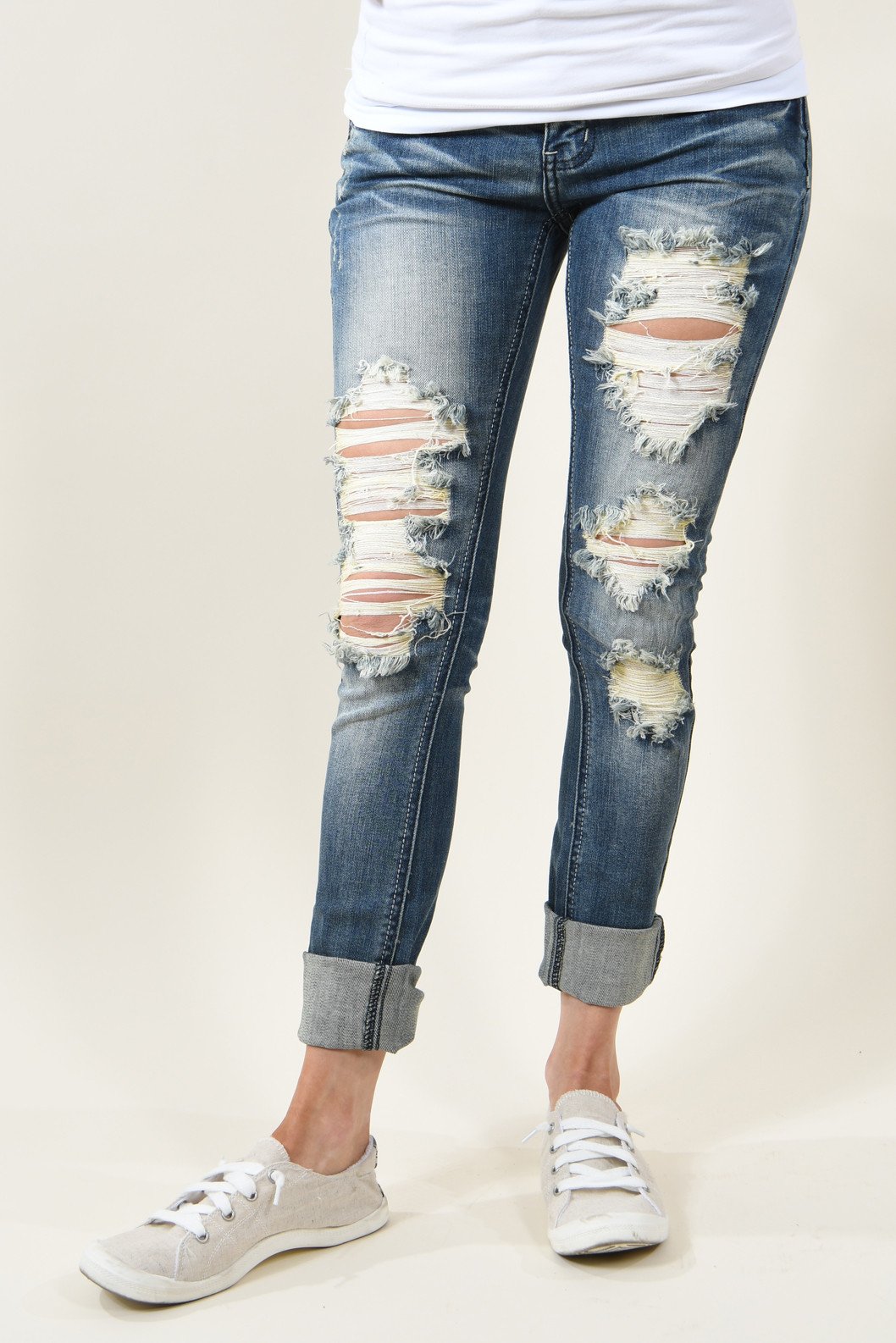 Caroline Wash Denim Jeans
