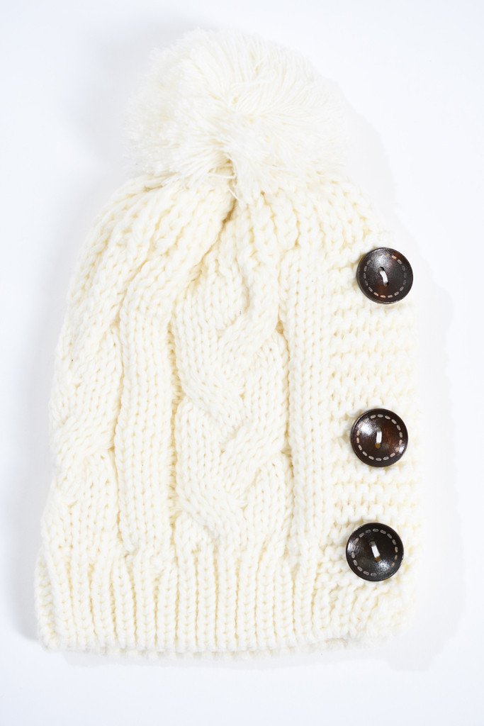 3 Button Beanies