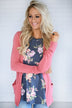 The Fundamental Cardigan ~ Deep Blush