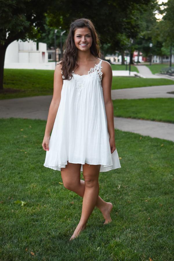 Fairy Lace Dress ~ White