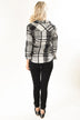 Cream and Grey Ampersand Avenue Plaid Top