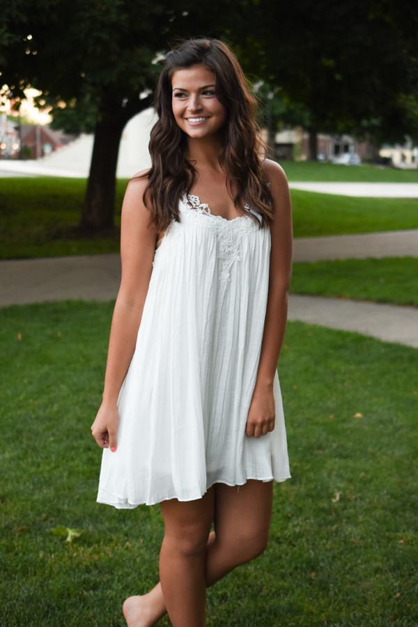 Fairy Lace Dress ~ White