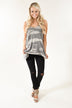 Brown & Grey Tank Top