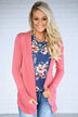 Sugar Kissed Floral Top - Navy