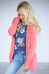 Sugar Kissed Floral Top - Navy