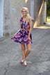 Sleeveless Floral Dress