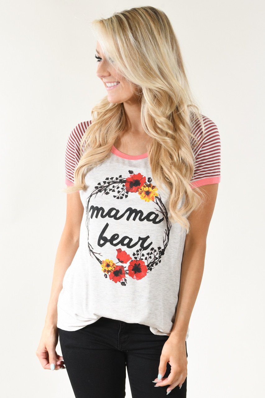 Mama Bear ~ Oatmeal Coral