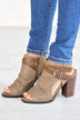 Meson Booties ~ Taupe