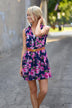 Sleeveless Floral Dress
