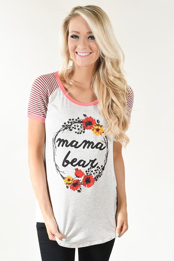 Mama Bear ~ Oatmeal Coral