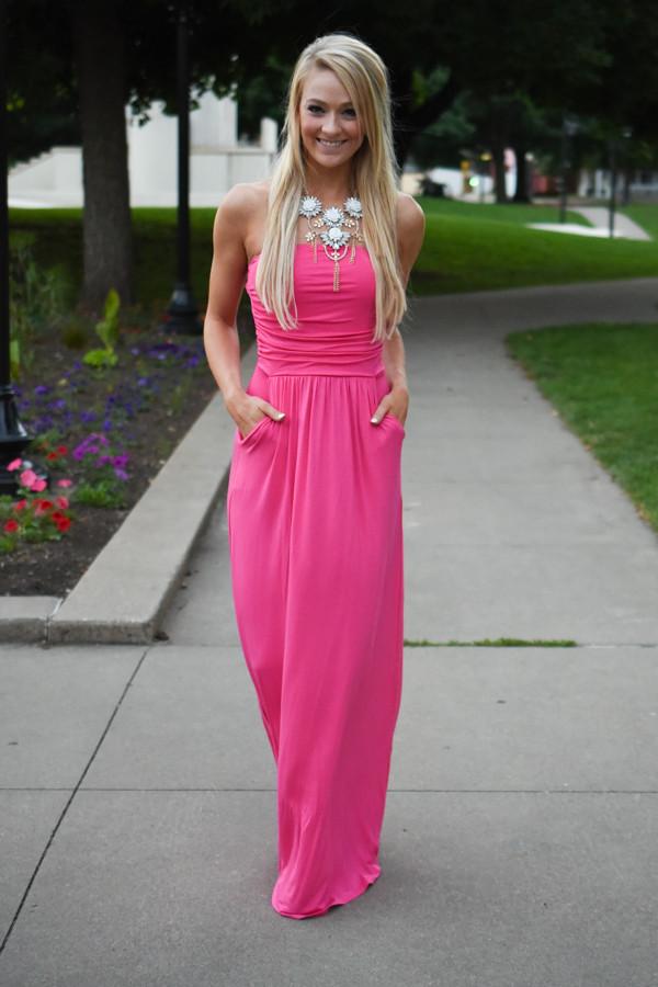 Save the Date Maxi ~ Bubblegum Pink