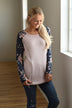 Never Restless Top ~ Mauve
