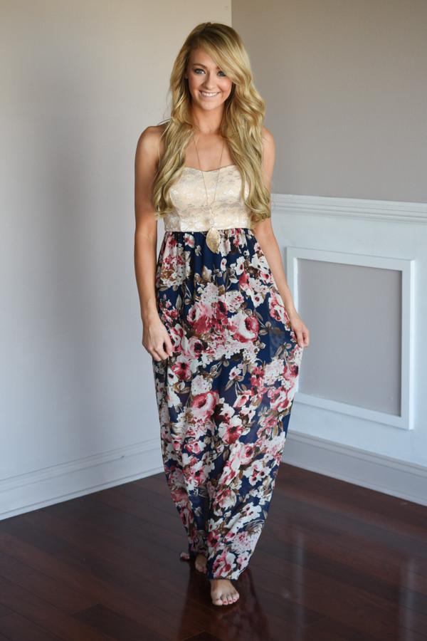 The Perfect Balance Maxi ~ Navy