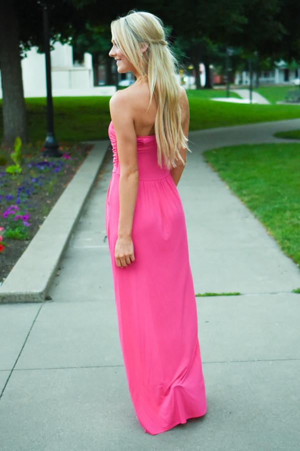 Save the Date Maxi ~ Bubblegum Pink