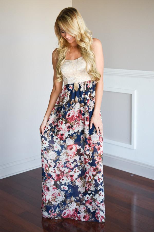 The Perfect Balance Maxi ~ Navy