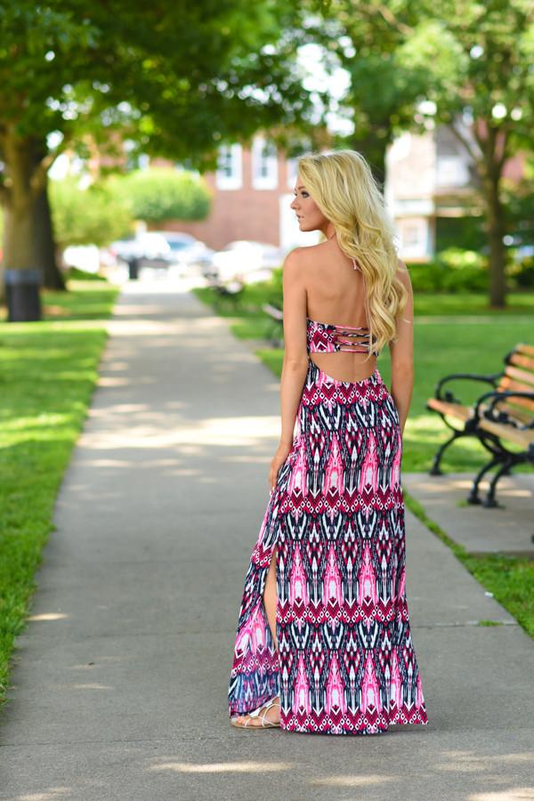 Sassy & Sleek Maxi Dress