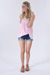 Take a Hint Floral & Striped Tank Top