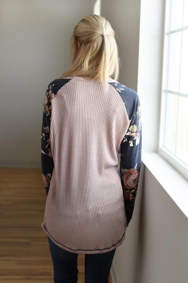 Never Restless Top ~ Mauve