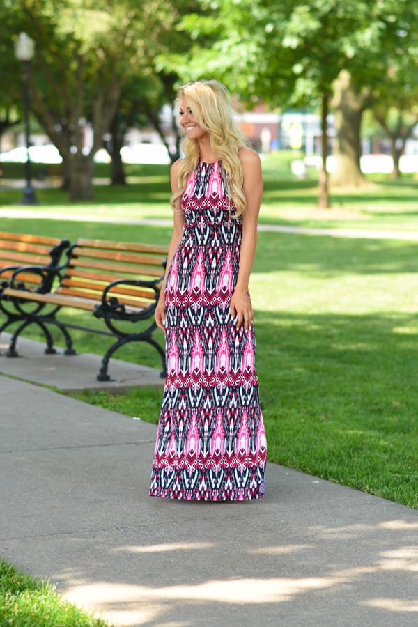 Sassy & Sleek Maxi Dress